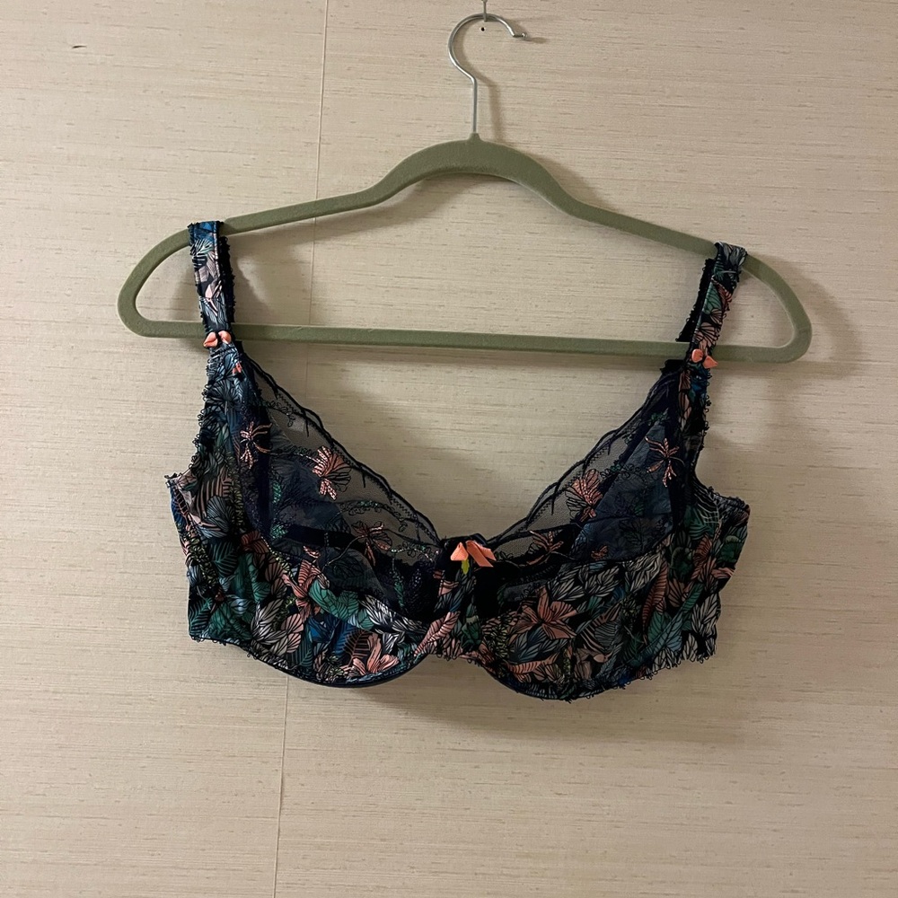 Freya Navy Floral Bra